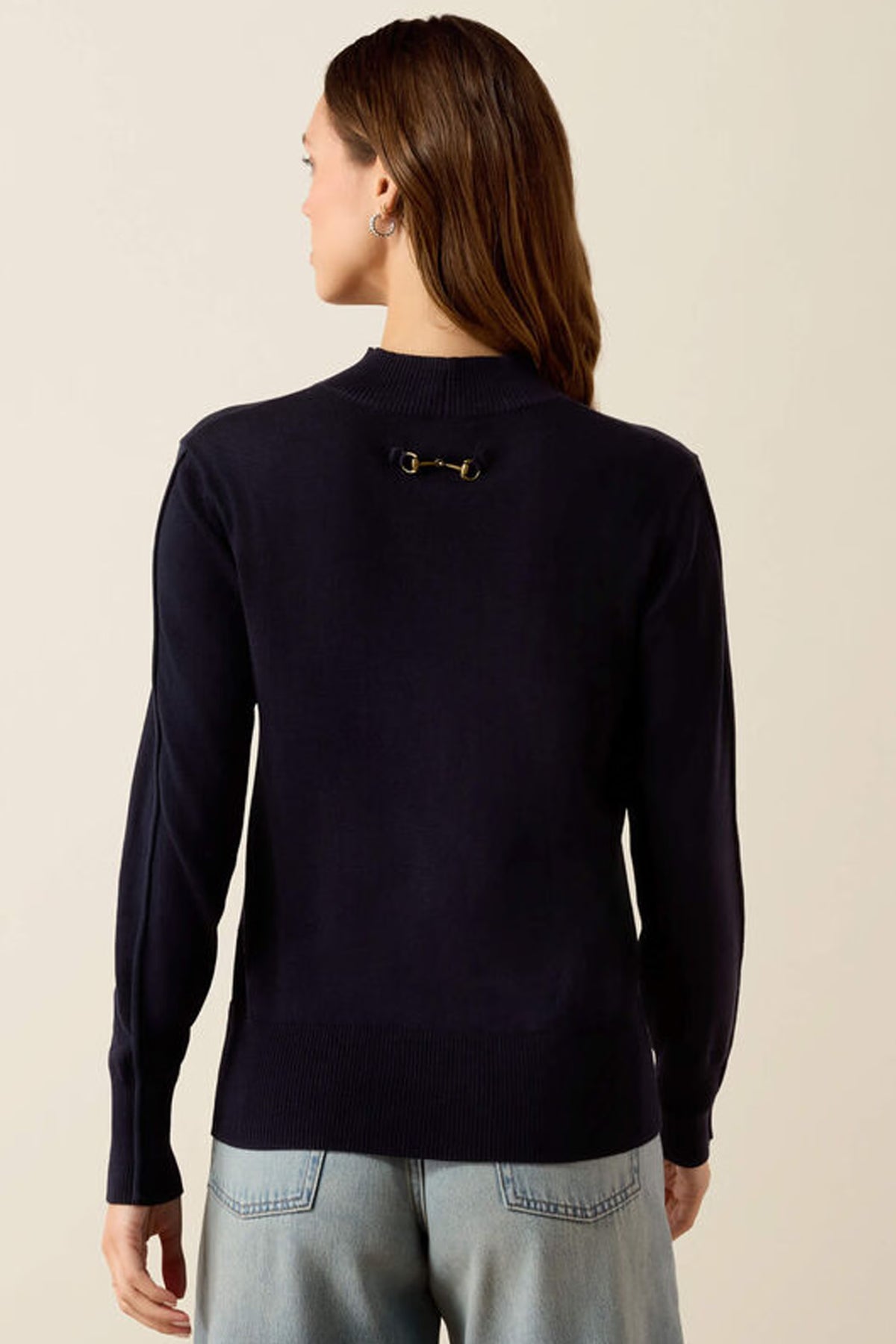 Ariat Coney Sweater #Colour_Show Navy