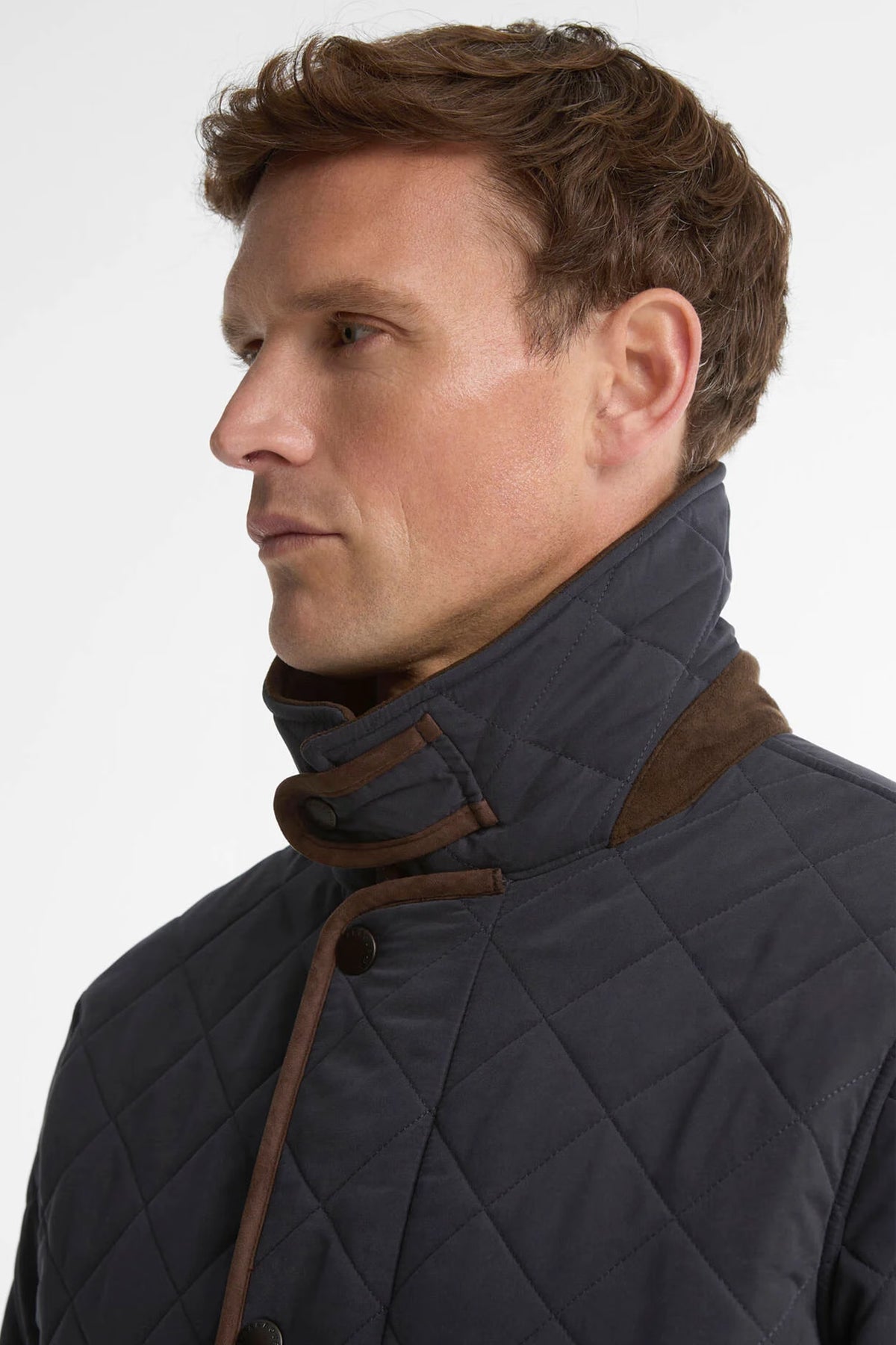 Barbour Thursby Polarquilt Jacket #Colour_Dark Navy