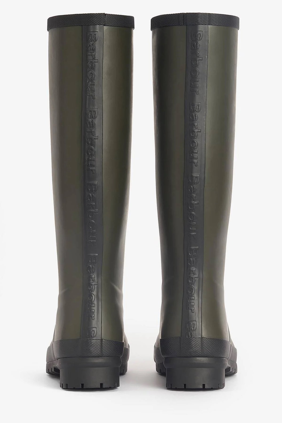 Barbour Abbey Tall Welly #Colour_Olive