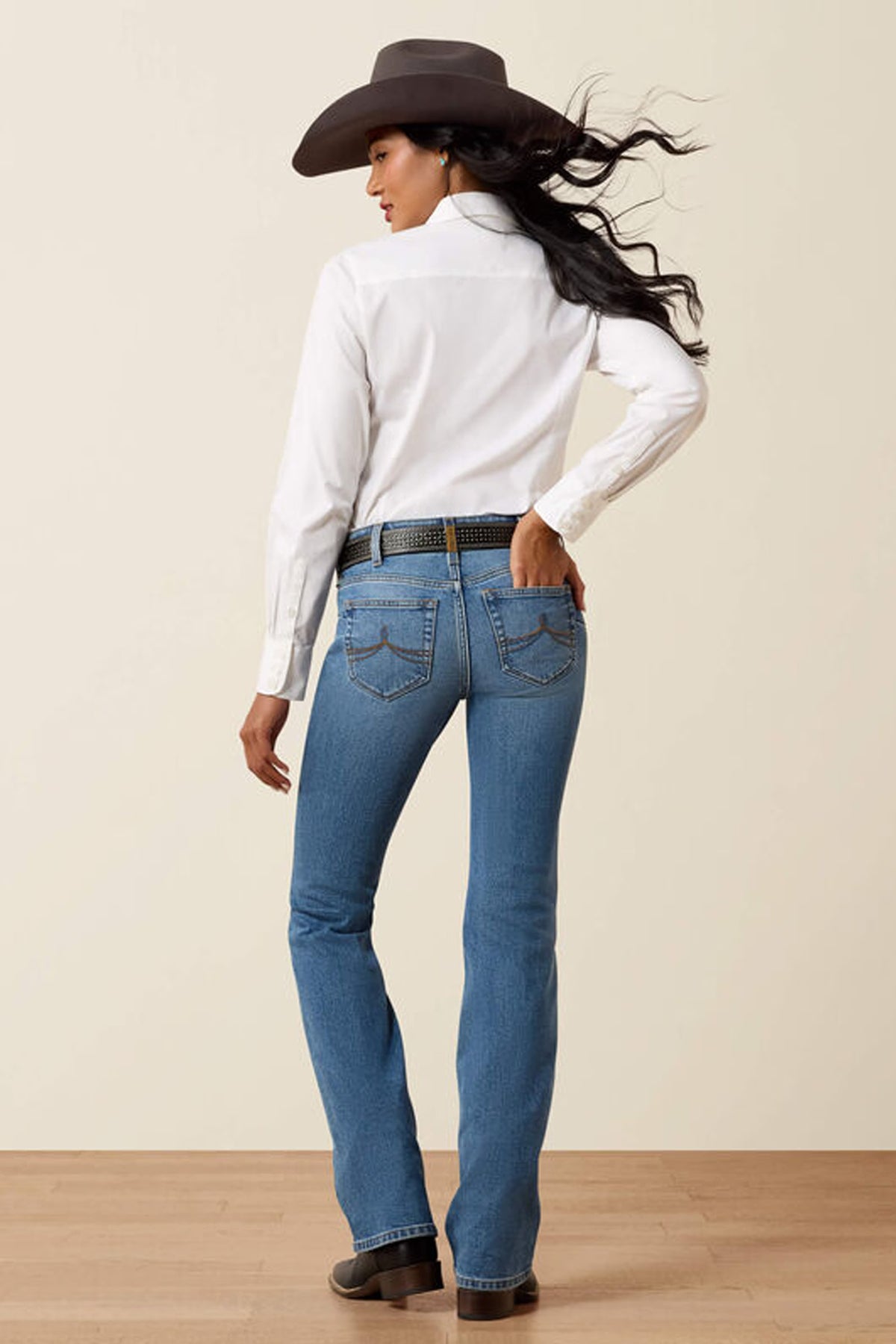 Ariat Perfect Rise Acclimatise Nayelli Boot Cut Jean #Colour_Panama