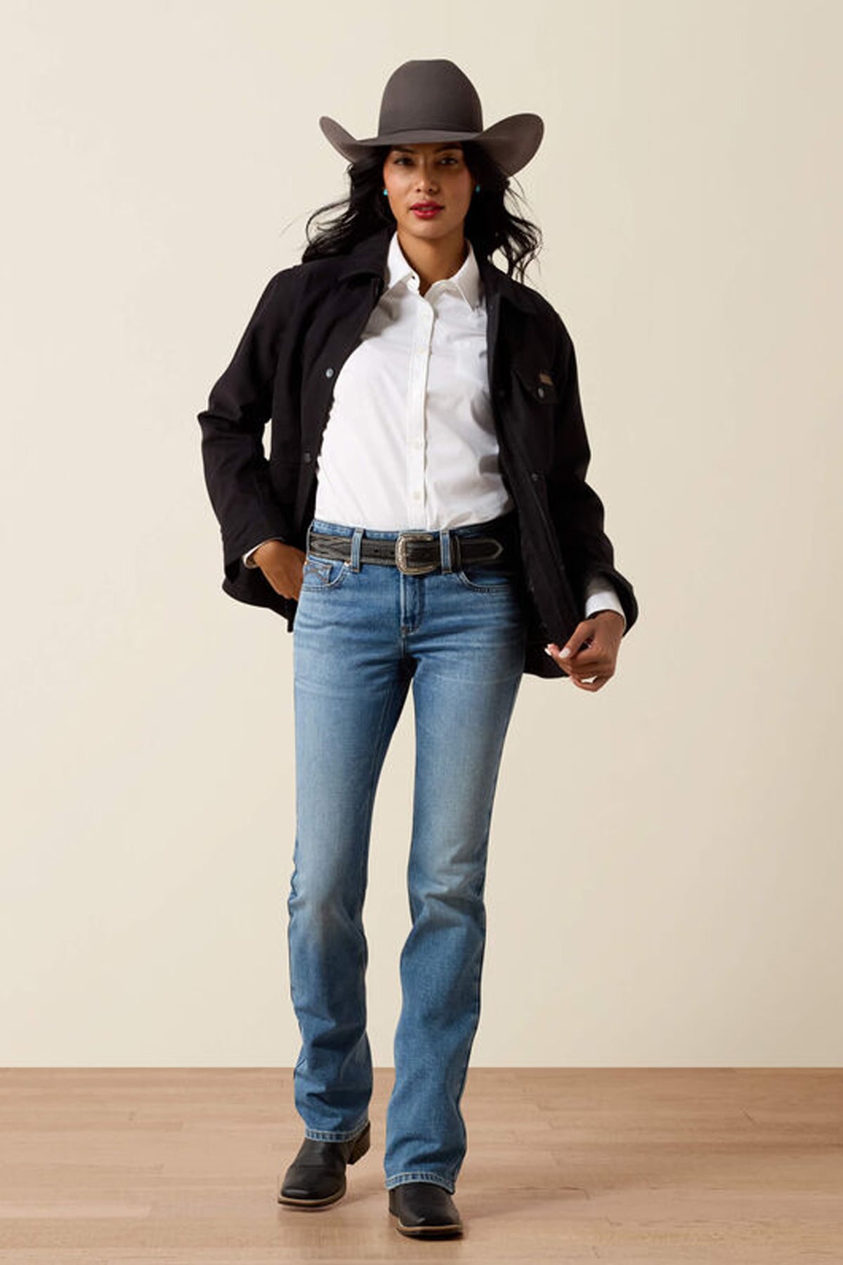 Ariat Perfect Rise Acclimatise Nayelli Boot Cut Jean #Colour_Panama