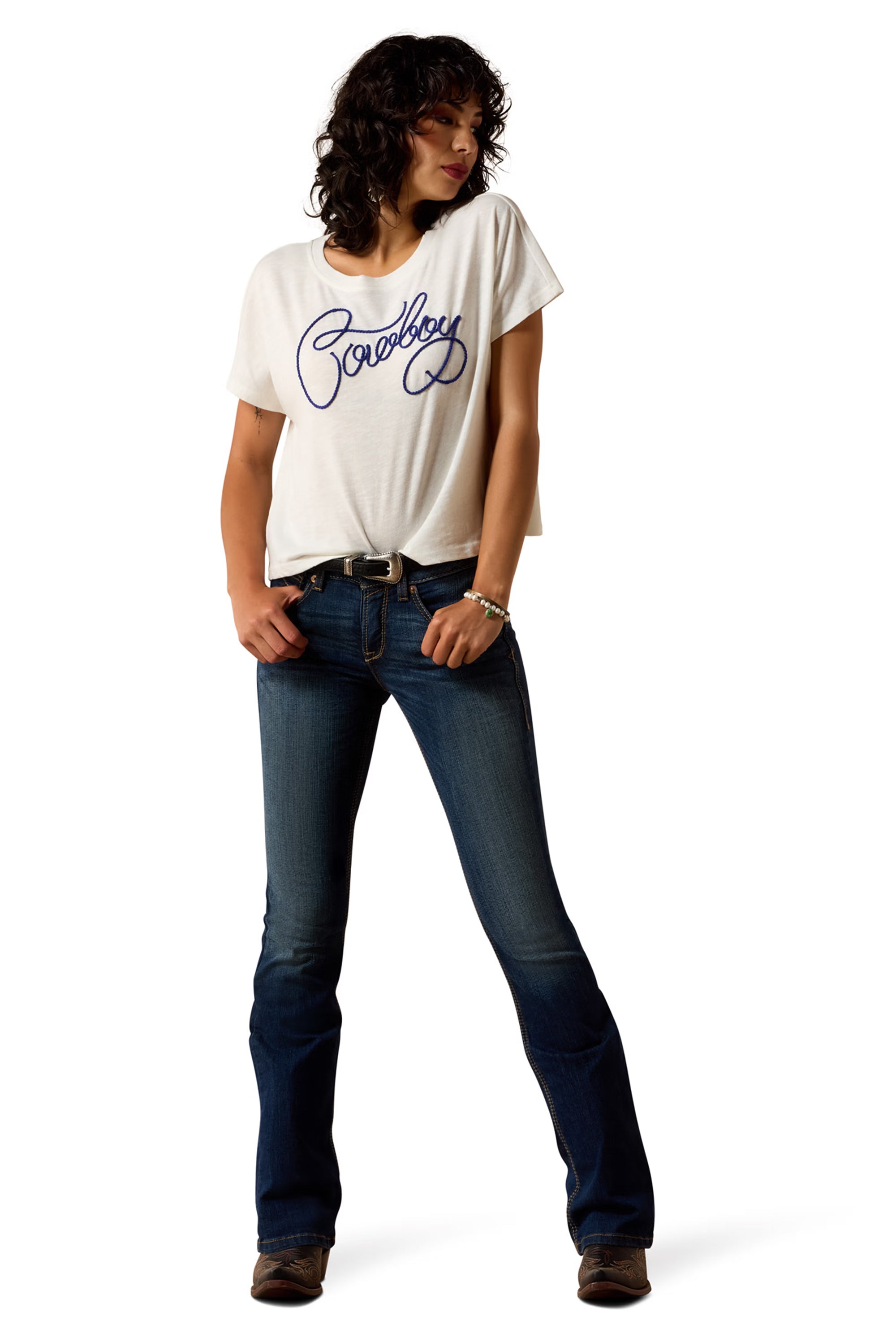 Ariat Perfect Rise Stretch Rosa Boot Cut #Colour_Lita