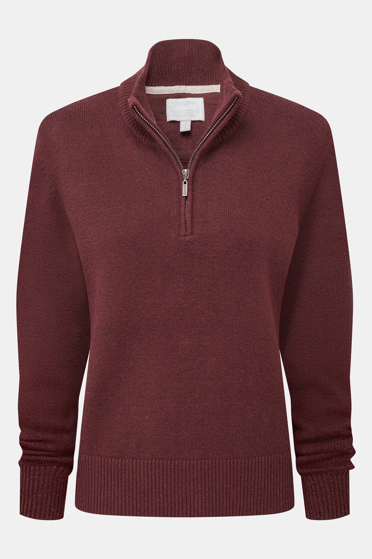 Schoffel Thoralby 1/4 Zip Jumper #Colour_Port