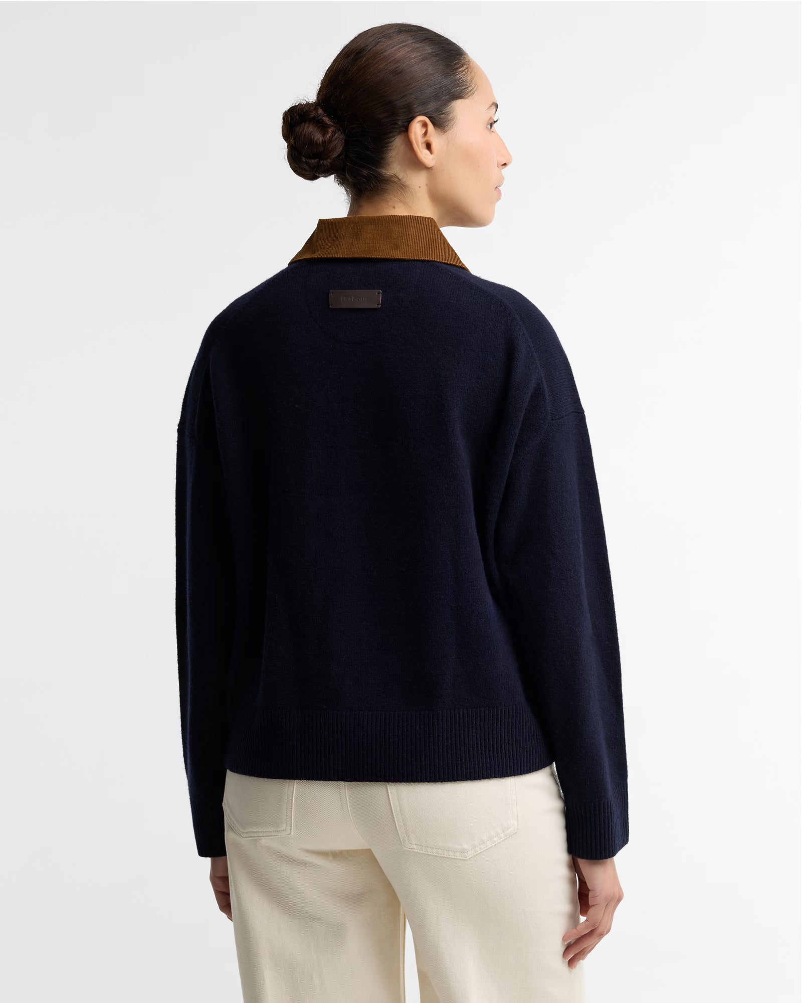 Barbour Ravenshill Knitted Jumper #Colour_Navy