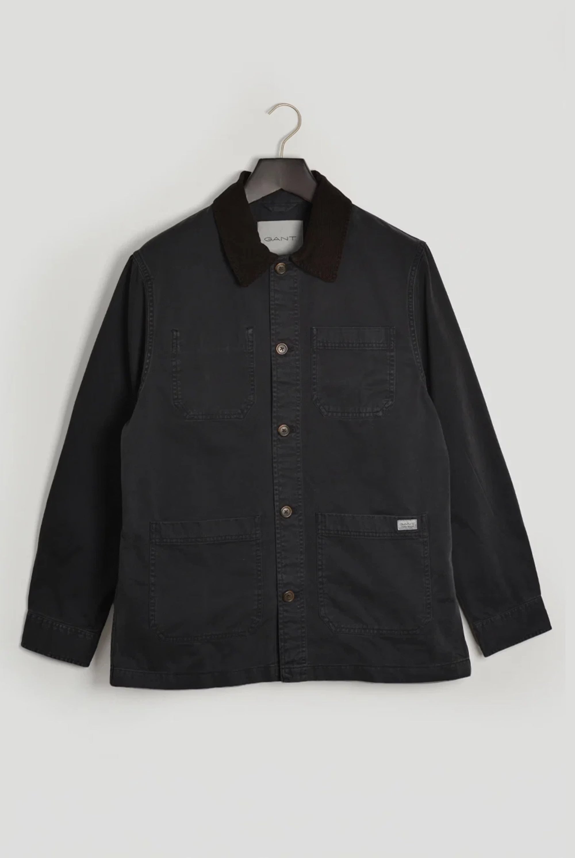 GANT Reg Surplus Overshirt #Colour_Black