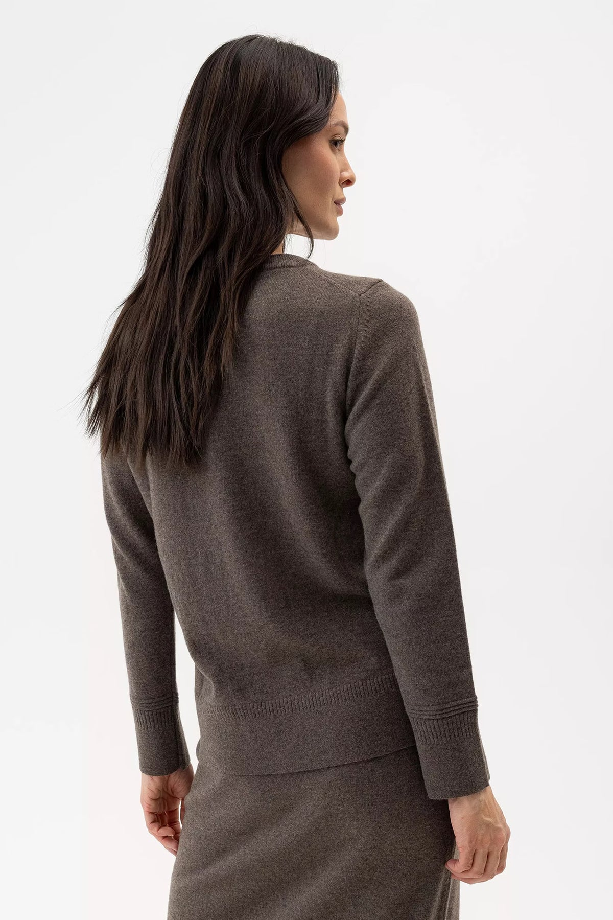 Holebrook Renata Crew #Colour_Dark Taupe