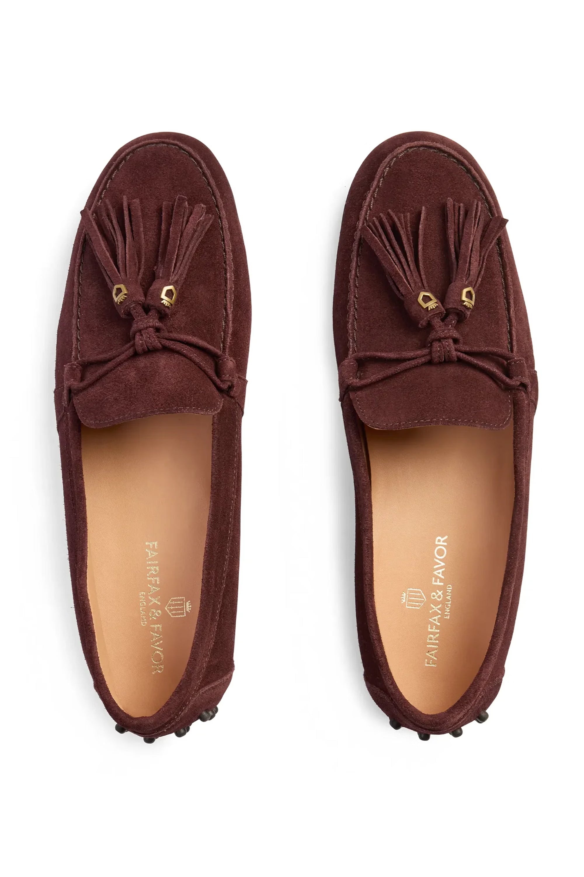 Fairfax & Favor Rutland Driving Shoes #Colour_Port