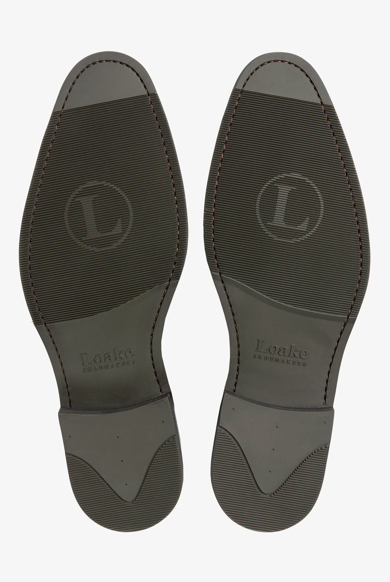 Loake Dark Brown Imperial Grain Leather #Colour_Dark Brown