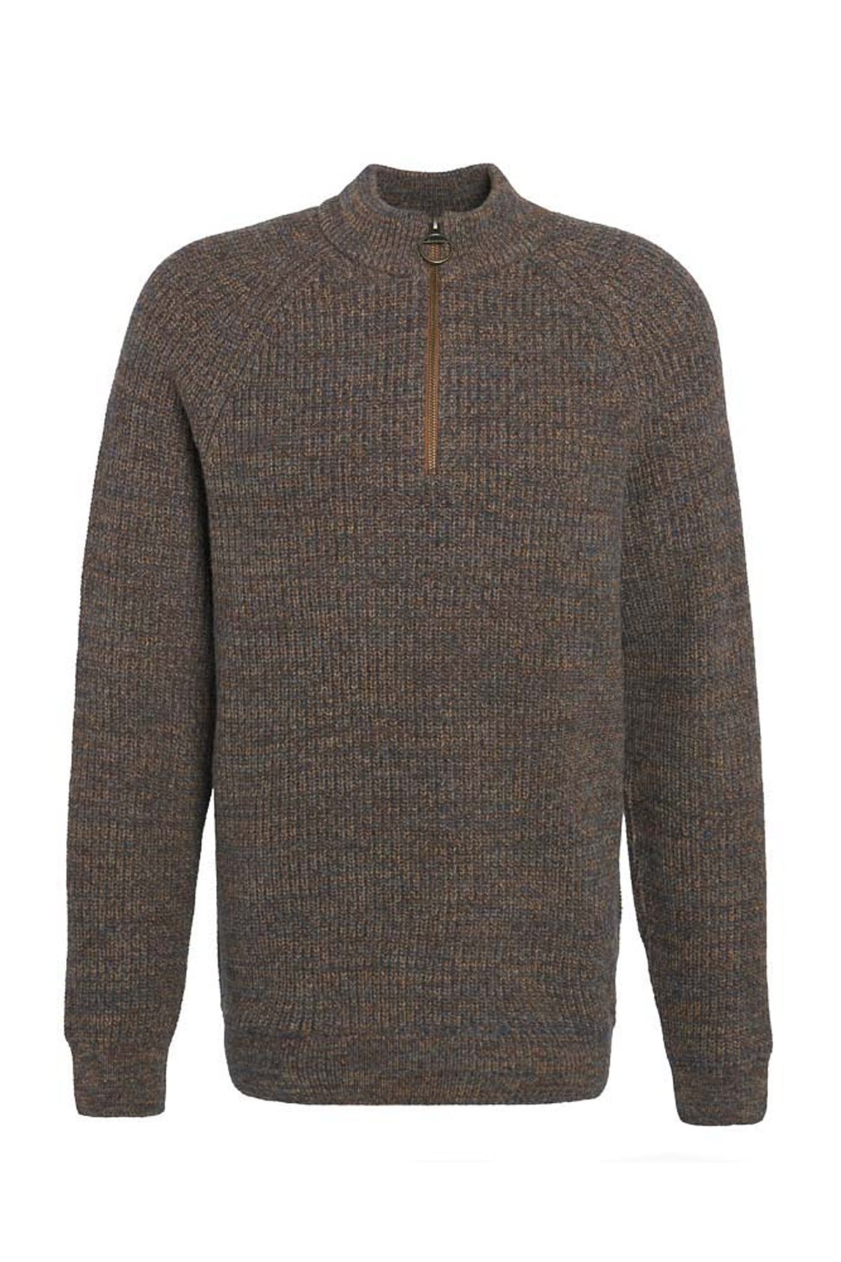 Barbour Horseford Half Zip Kitted Jumper #Colour_Sandstone