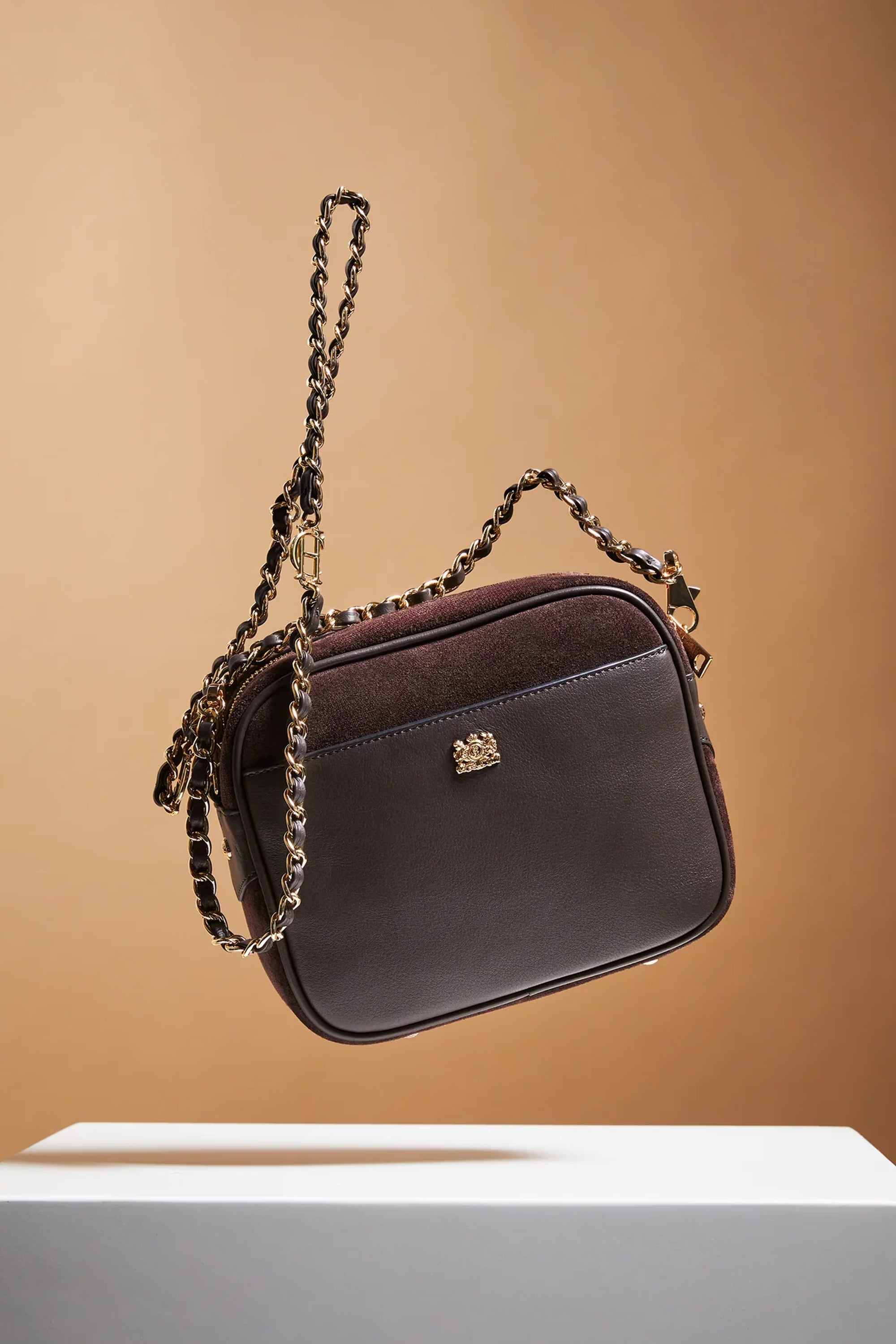 Country Camera Bag Suede