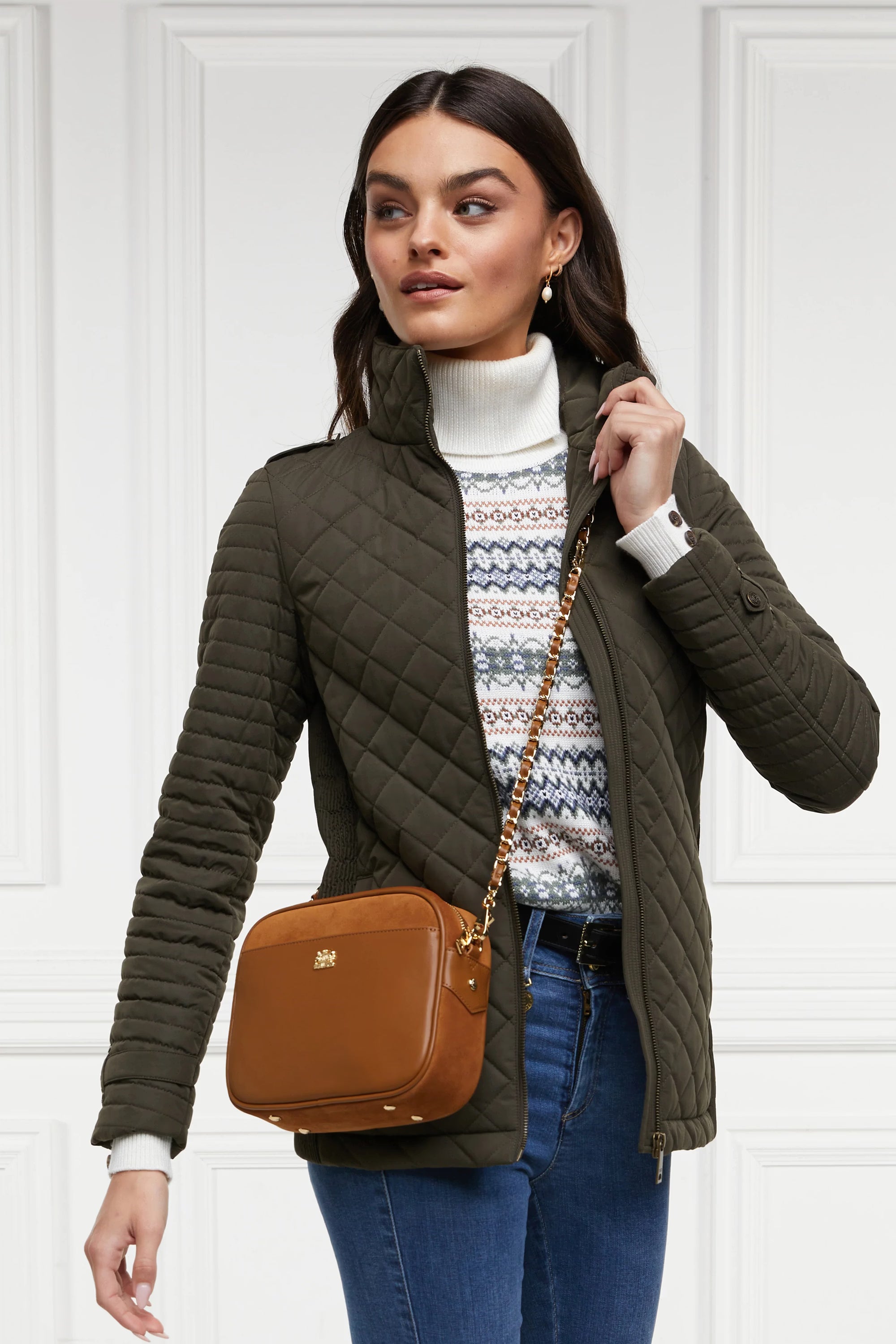 Country Camera Bag Suede