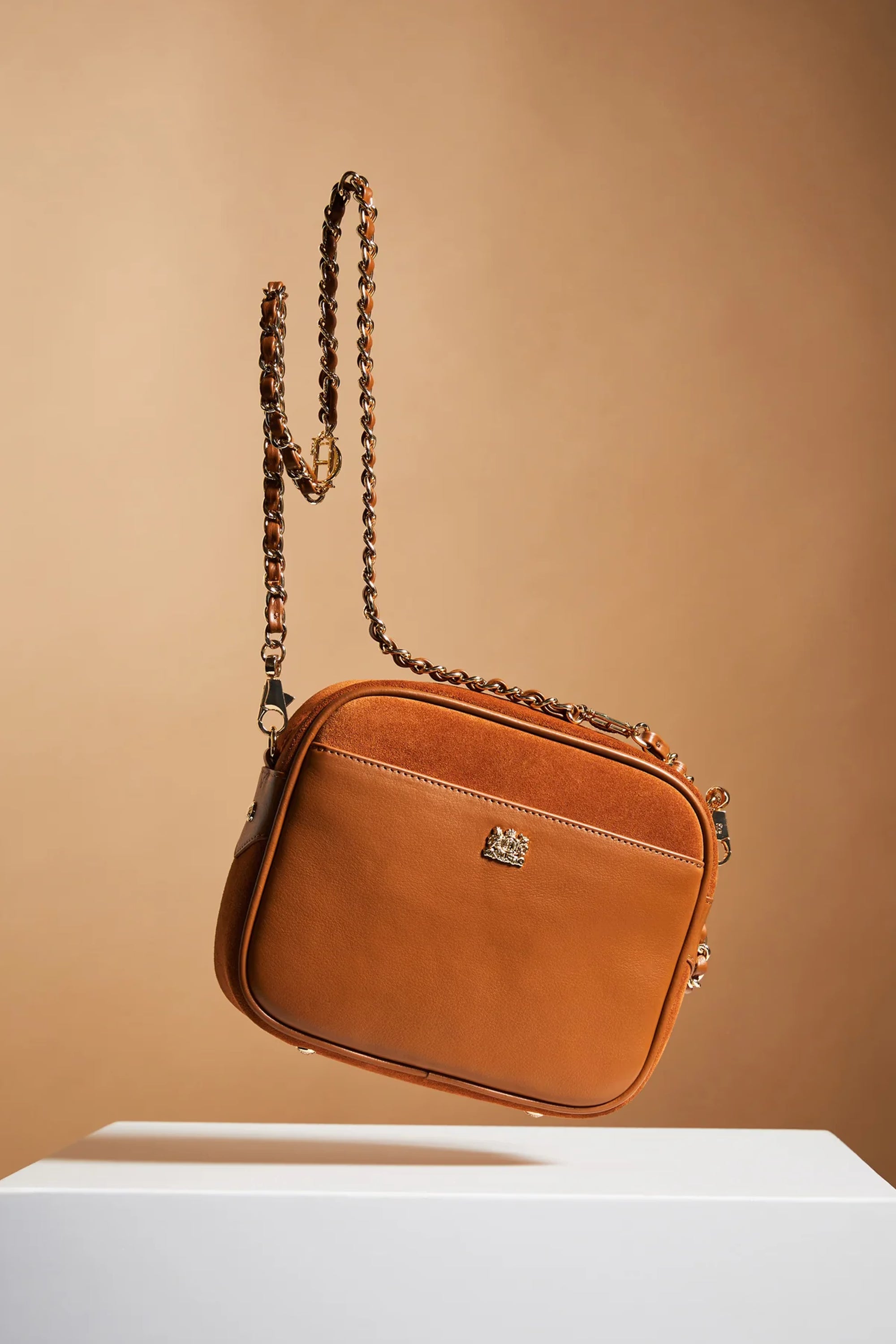 Country Camera Bag Suede
