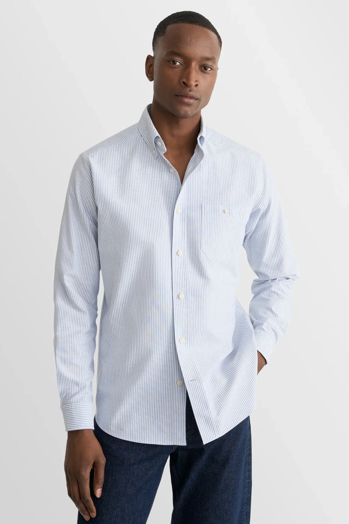 Striped Oxford Shirt