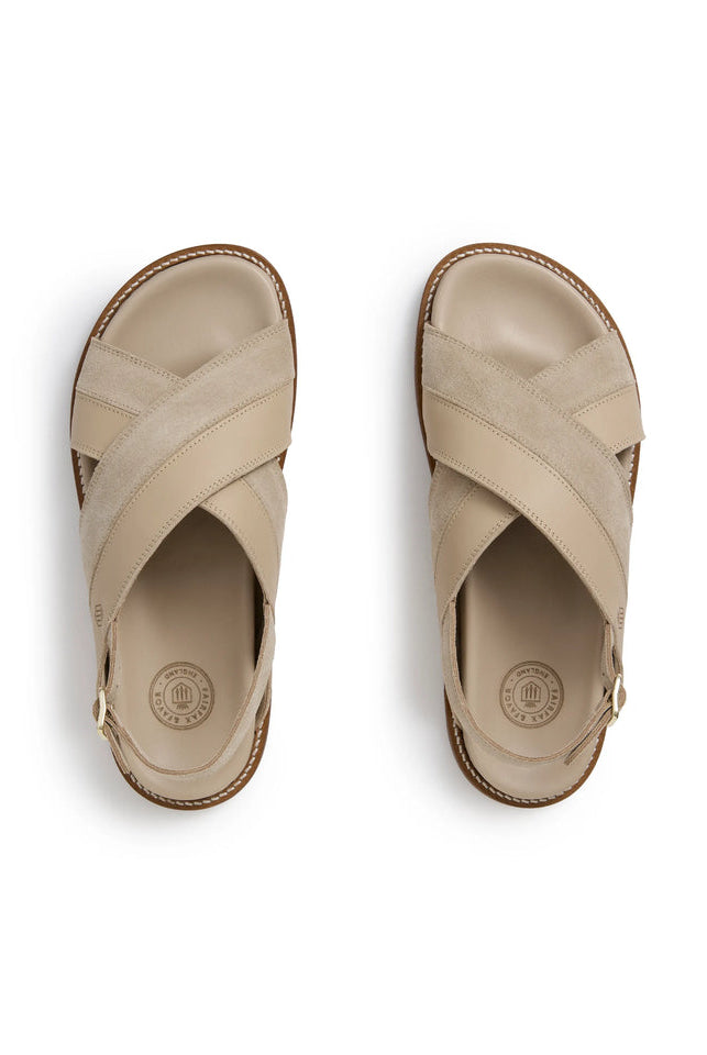 Fairfax & Favor Stone Dunwich Sandal #Colour_Stone