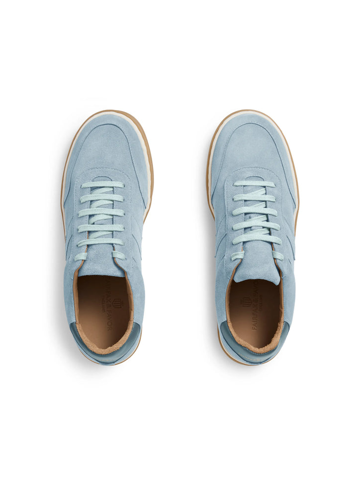 Fairfax & Favor Sky Blue Kendrick Trainer #Colour_Sky Blue