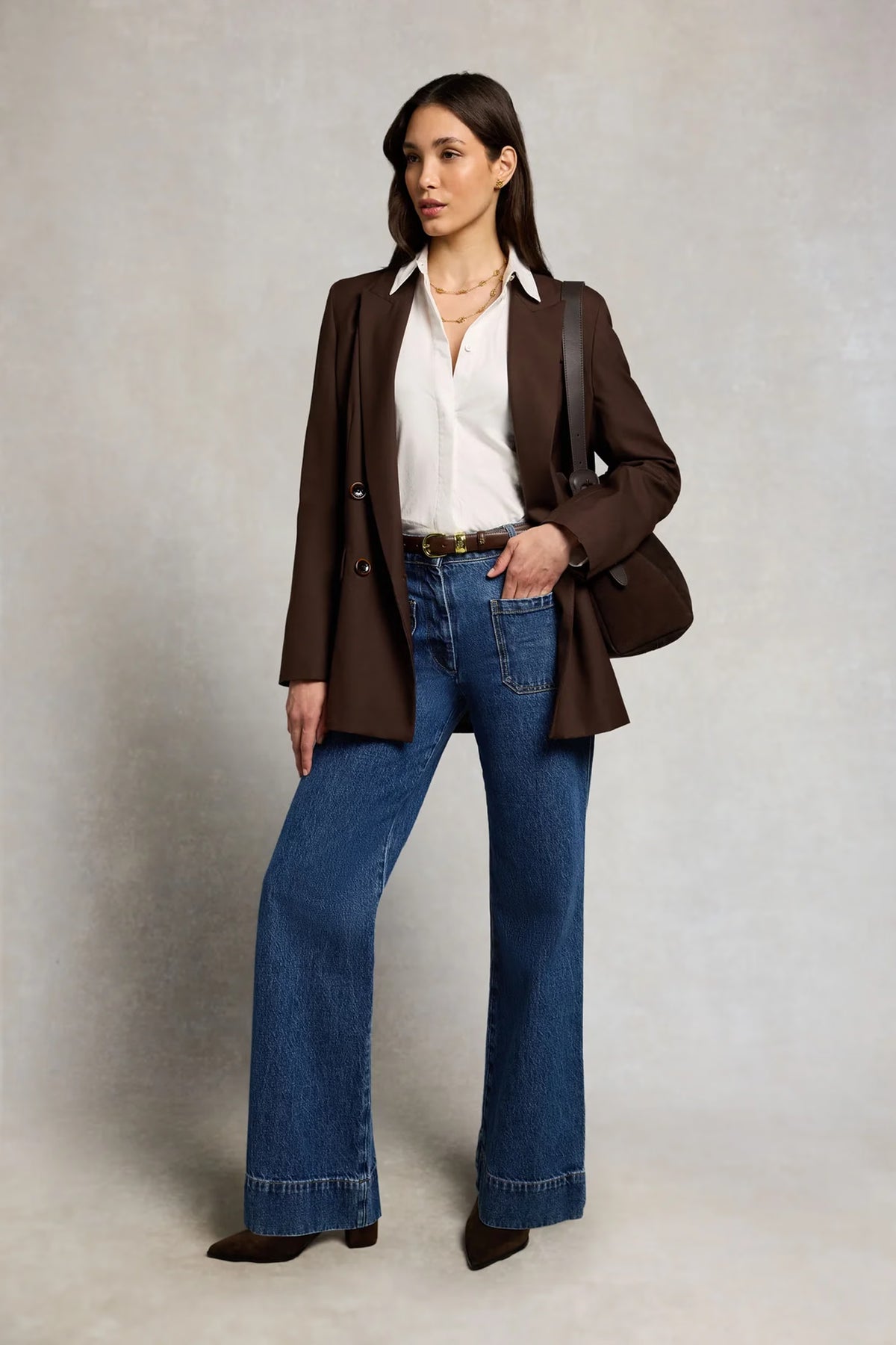 Tailored Flared Jean