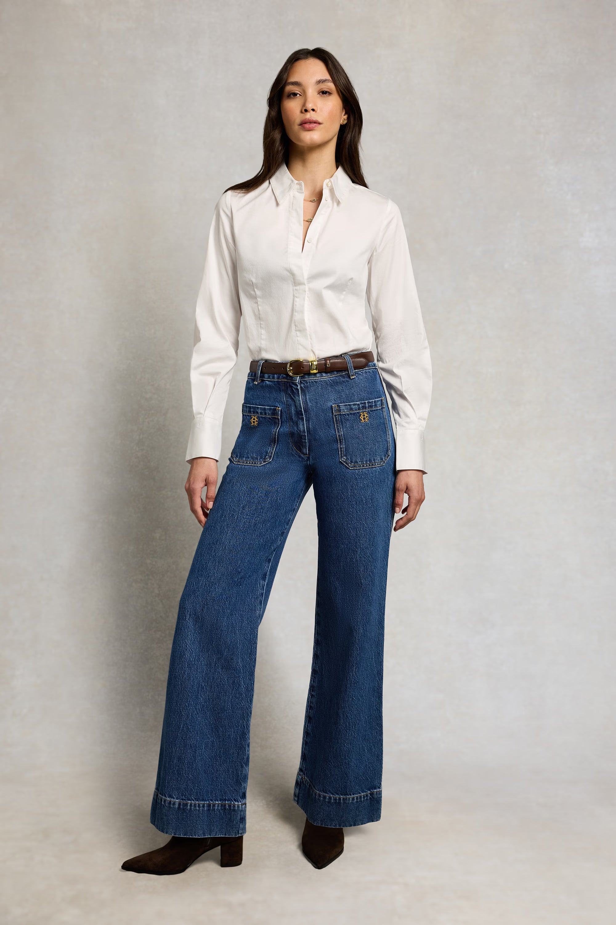 Tailored Flared Jean
