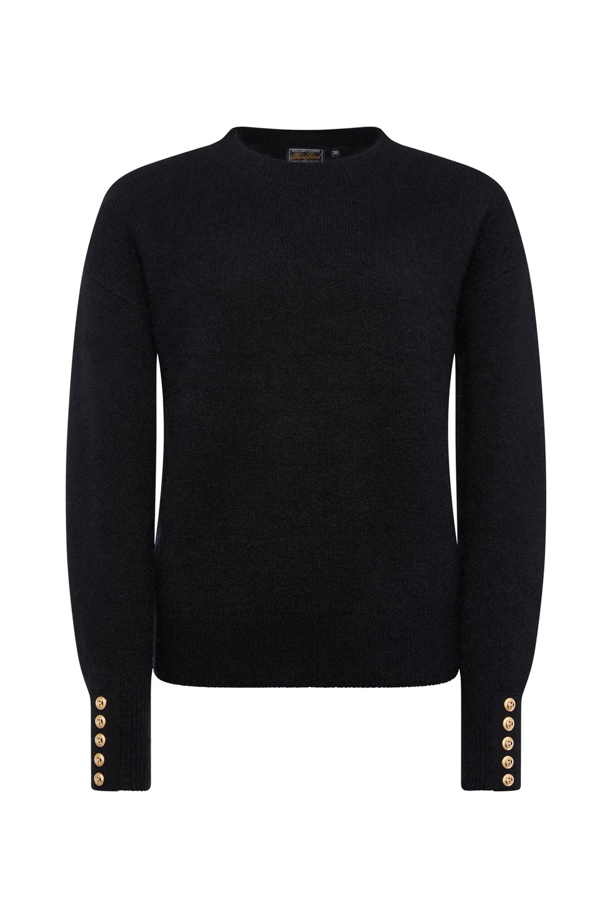 Holland Cooper Tori Crew Neck Knit #Colour_Black