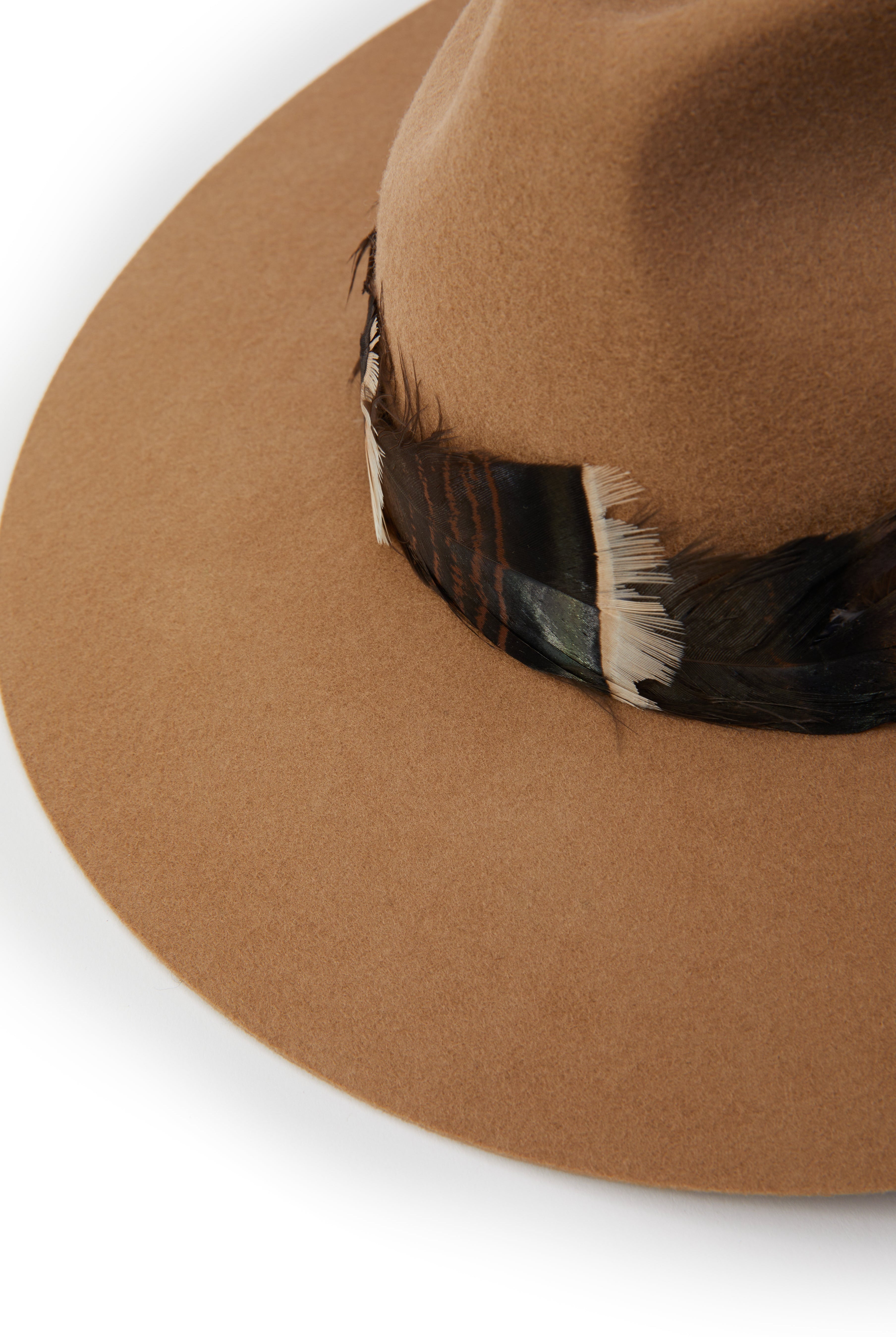 Trilby Hat - camel - L - View 133