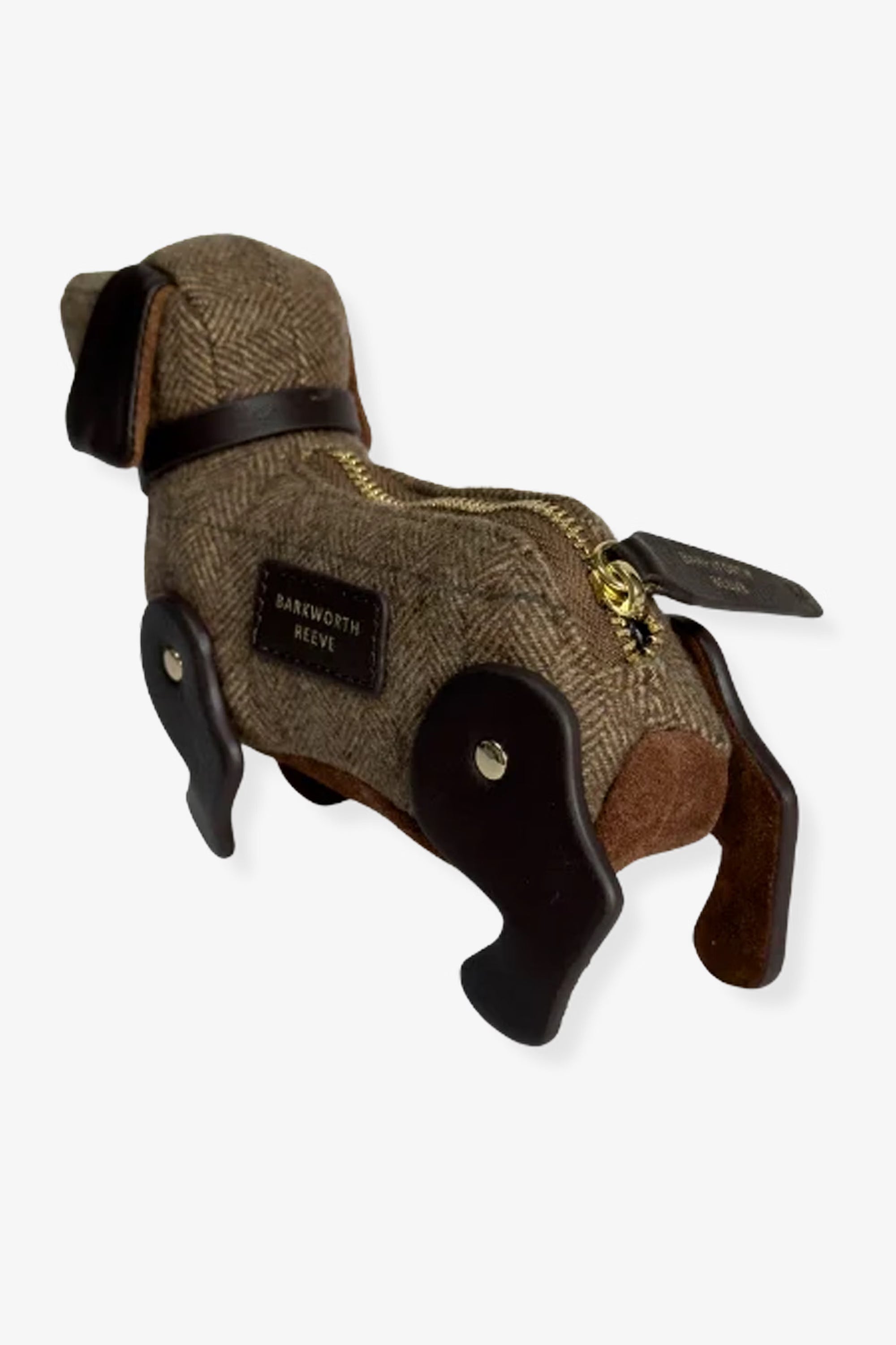 Barkworth Reeve Doogle the Puppy Purse #Colour_Tweed & Suede