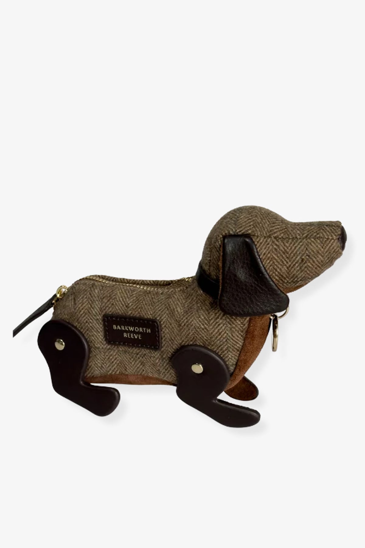 Barkworth Reeve Doogle the Puppy Purse #Colour_Tweed & Suede