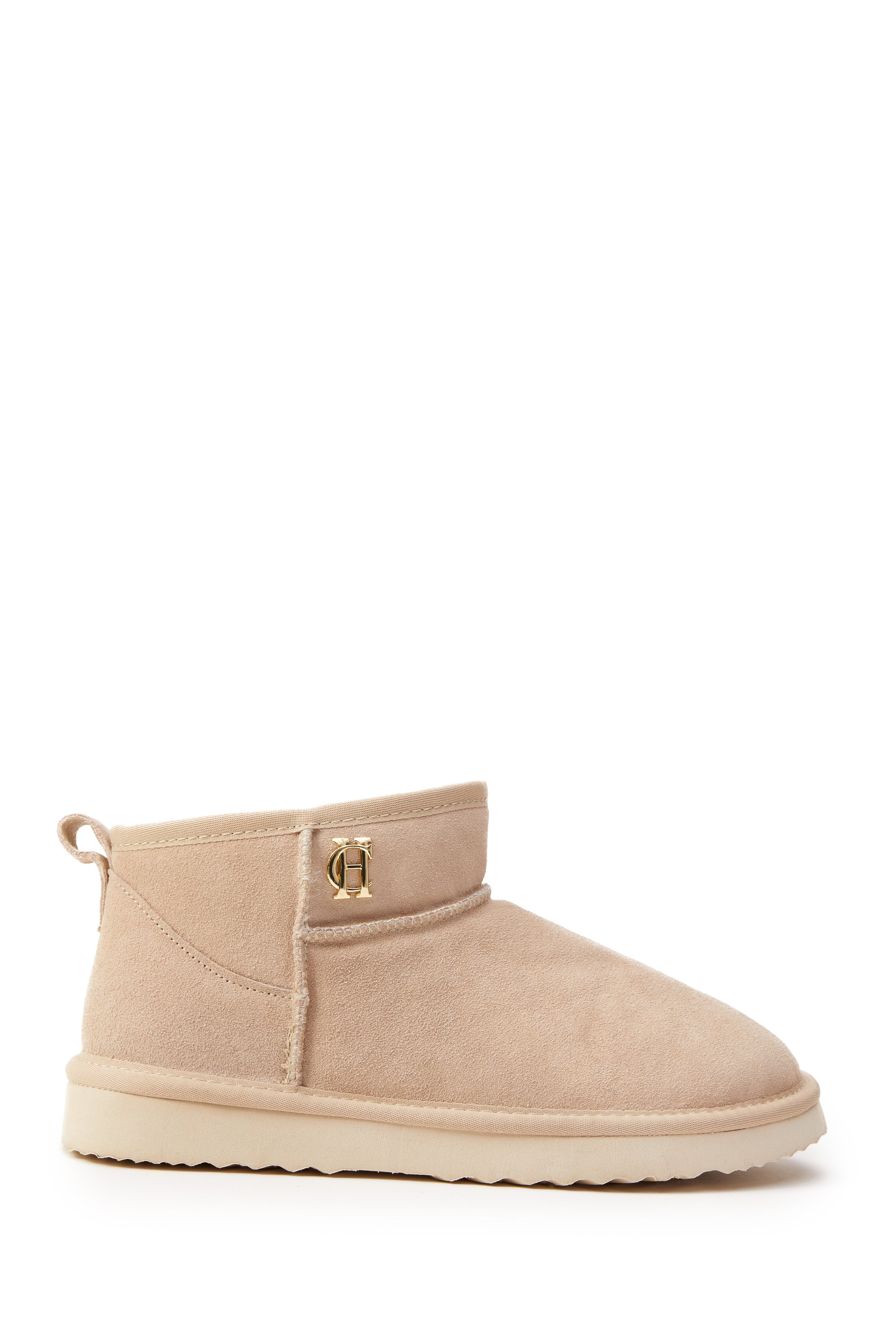 Ultra Mini Shearling Boot - oyster - UK8