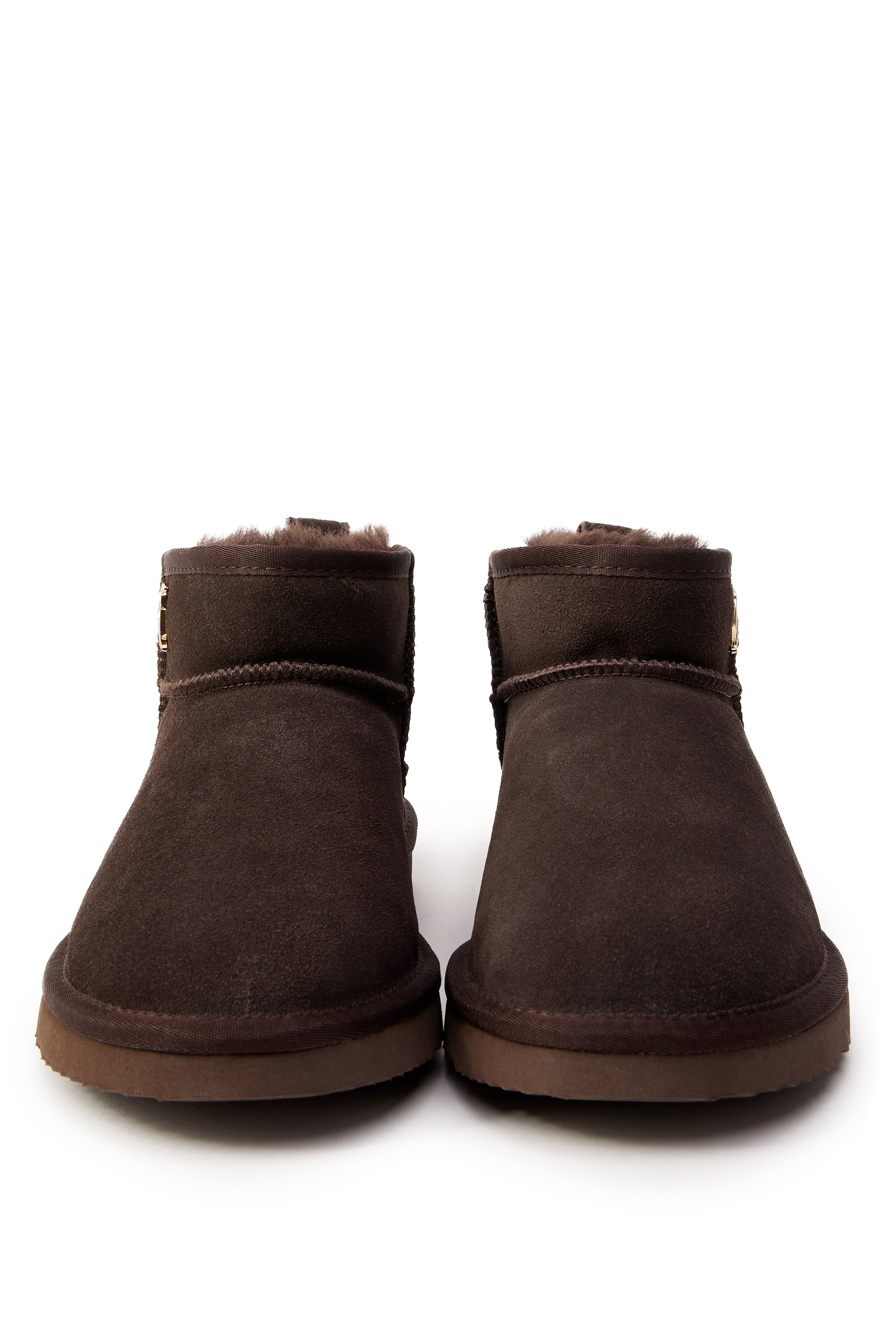 Ultra Mini Shearling Boot - chocolate - UK8 - View 103