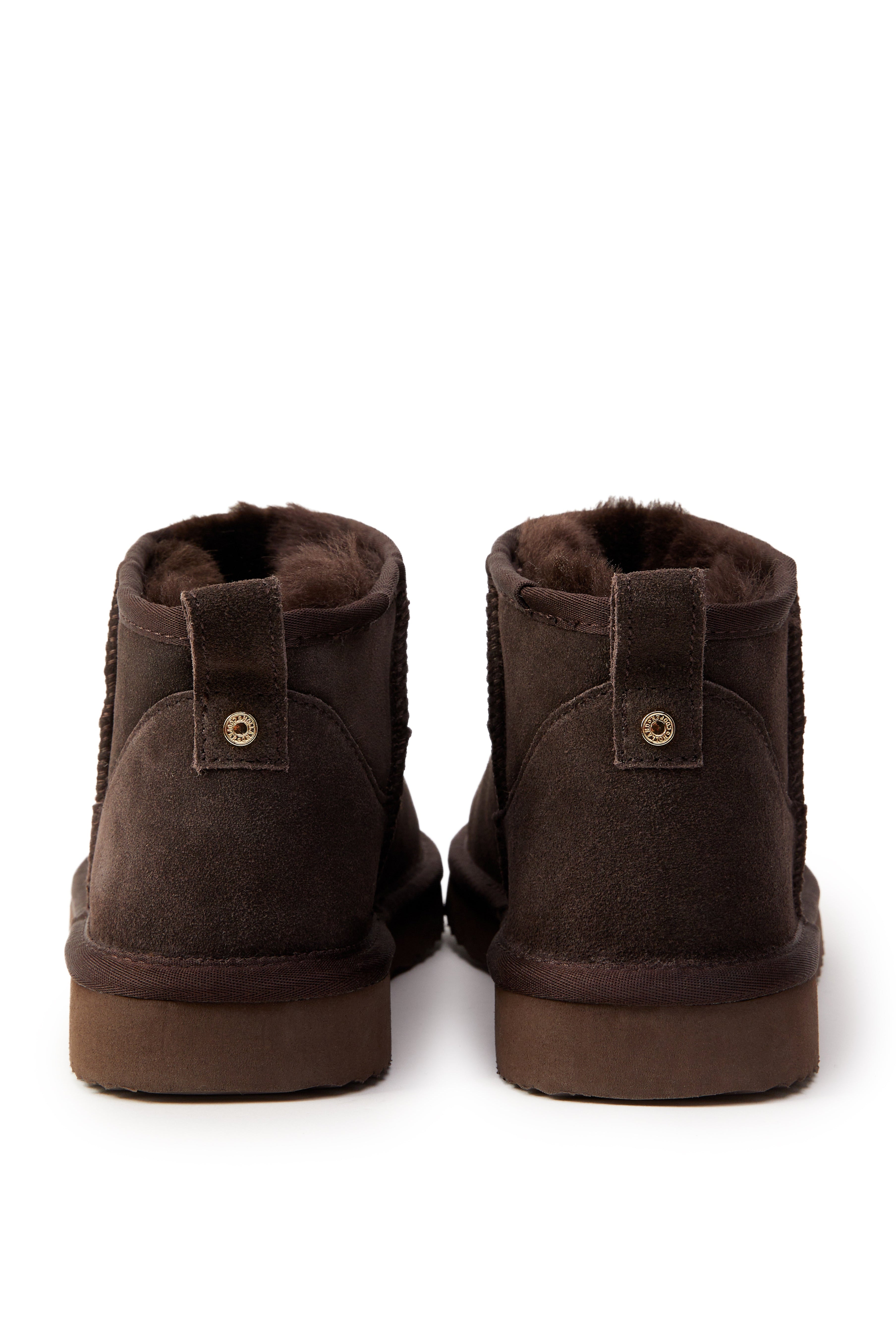 Ultra Mini Shearling Boot - chocolate - UK8 - View 101