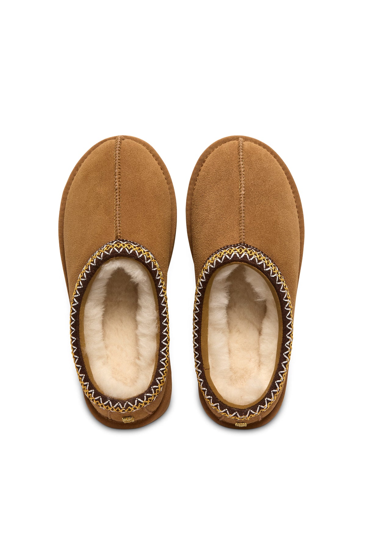 Holland Cooper Ultra Low Shearling Mule #Colour_Tan