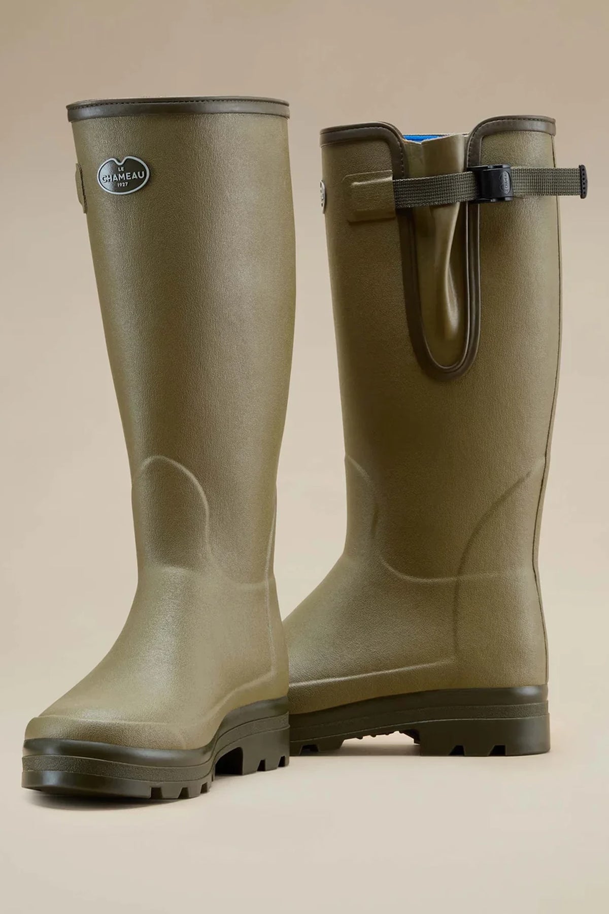 Le Chameau Men's Vierzonord Neoprene Lined Wellington Boot #Colour_Vert Vierzon