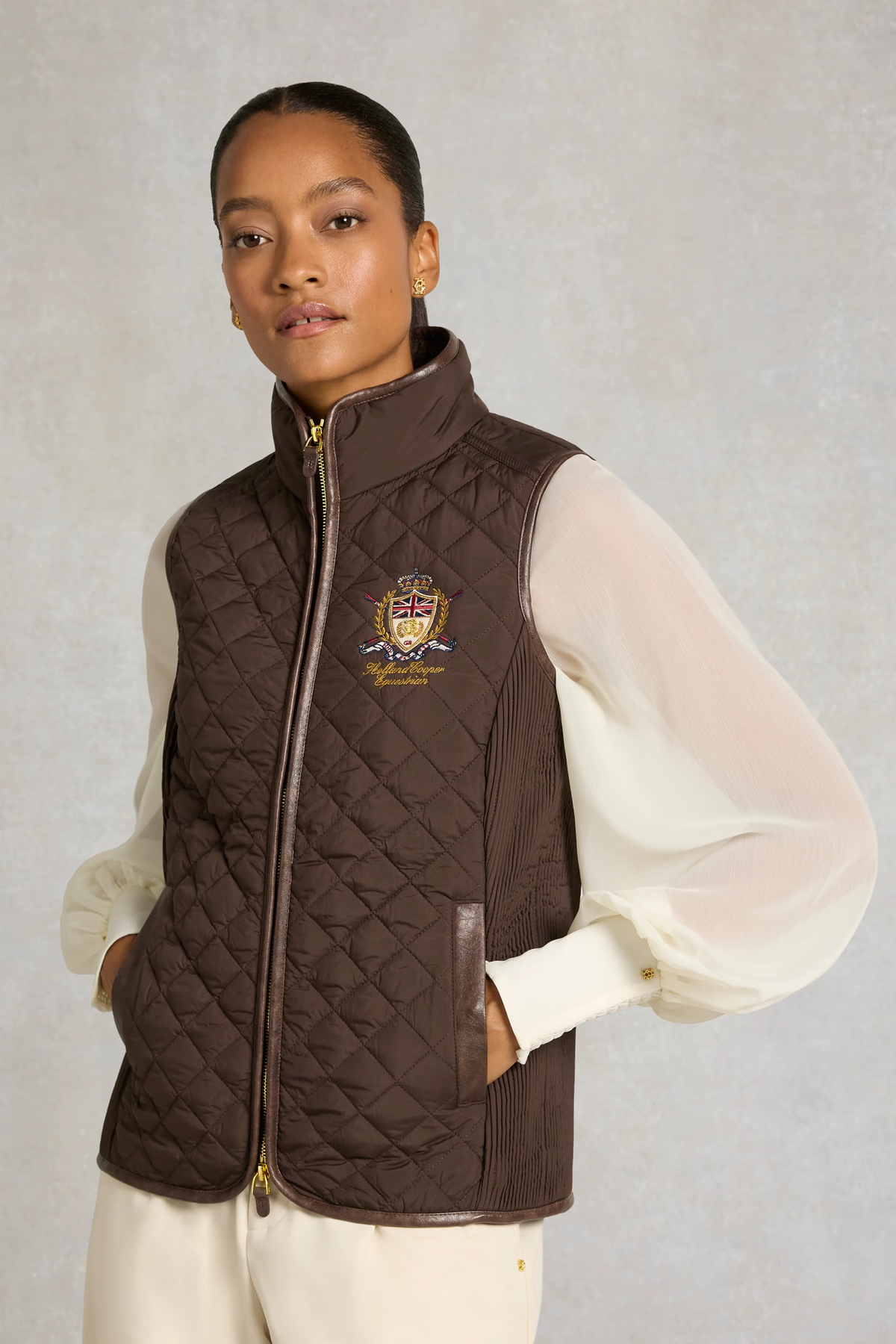 Boughton Diamond Quilt Gilet