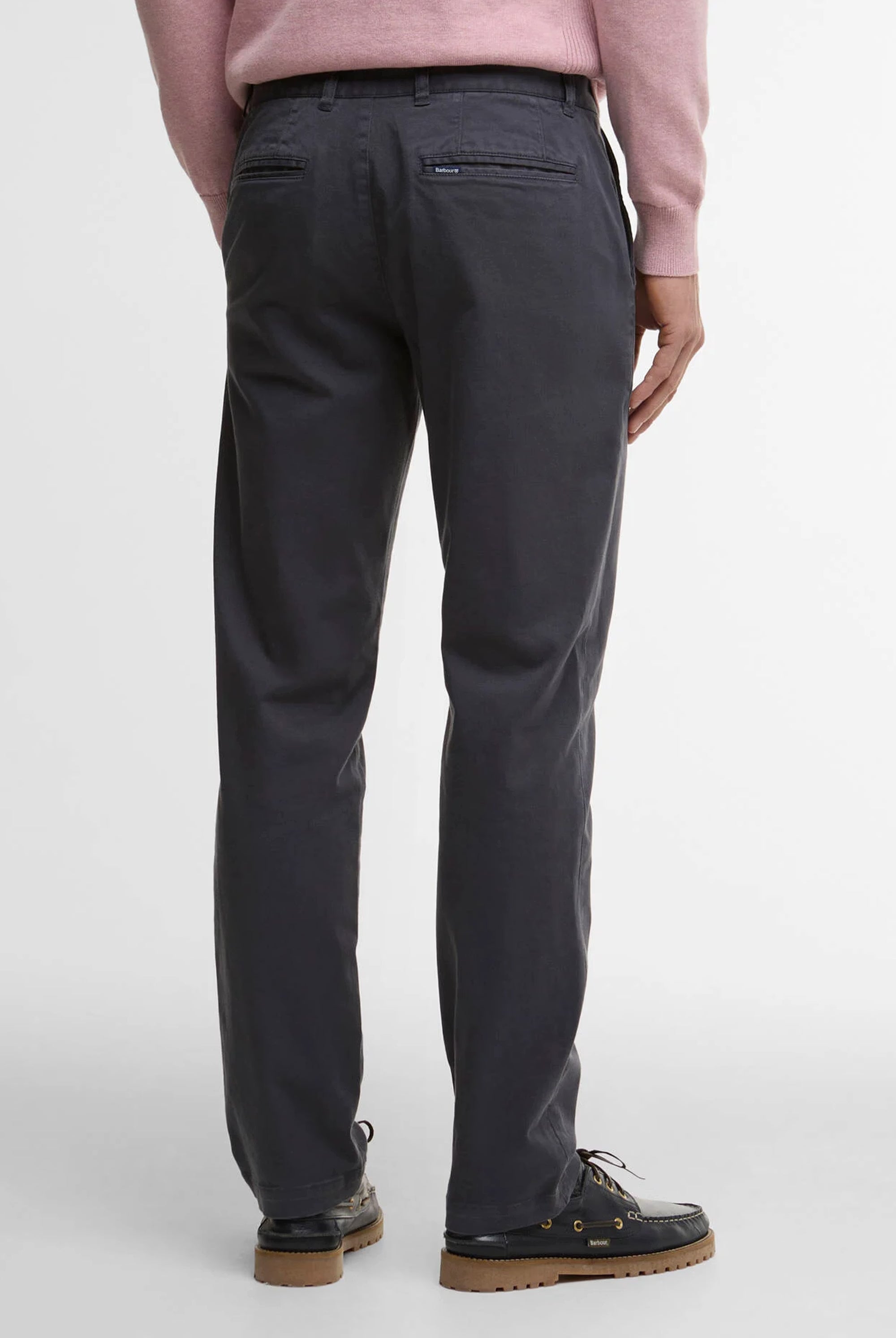 Barbour Washed Twill Tailored Trouser #Colour_Washed Navy