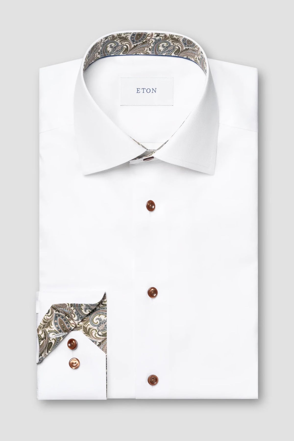 Paisley Effect Signature Twill Shirt