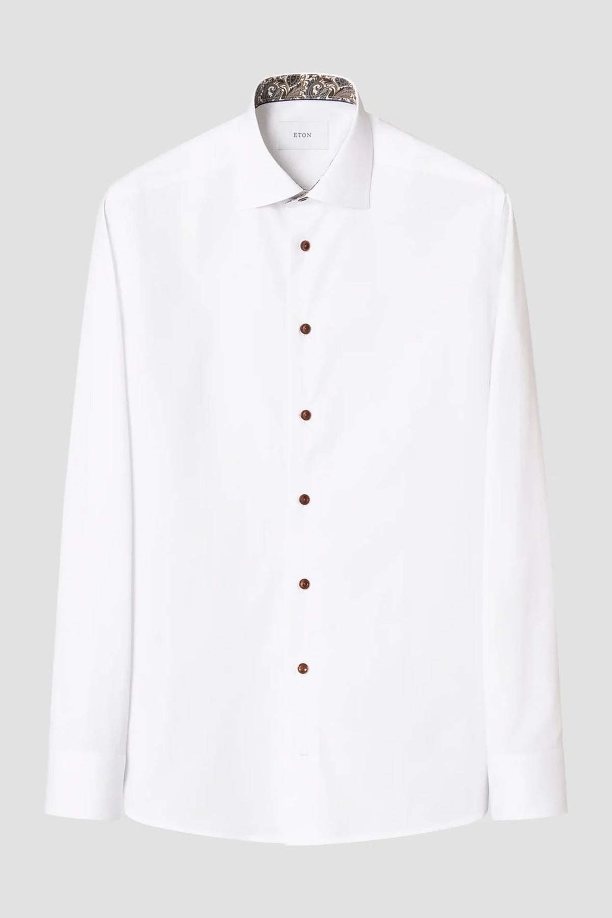 Paisley Effect Signature Twill Shirt
