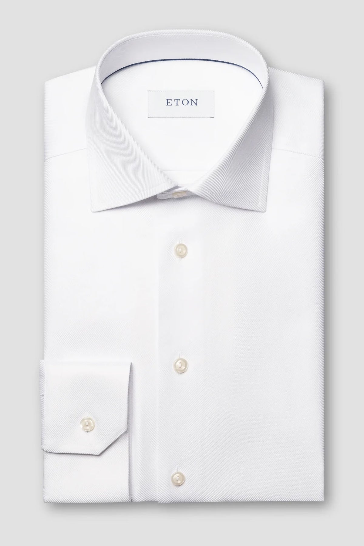 Textured Twill Effect Shirt