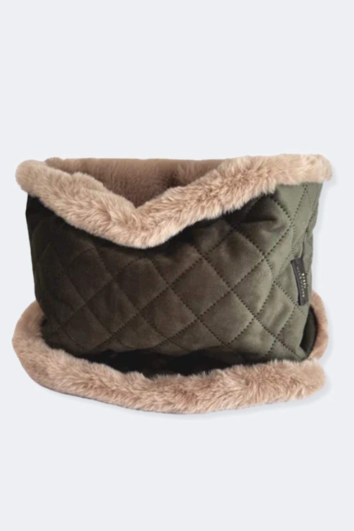 Wildling Reversible Faux Fur & Velvet Snood