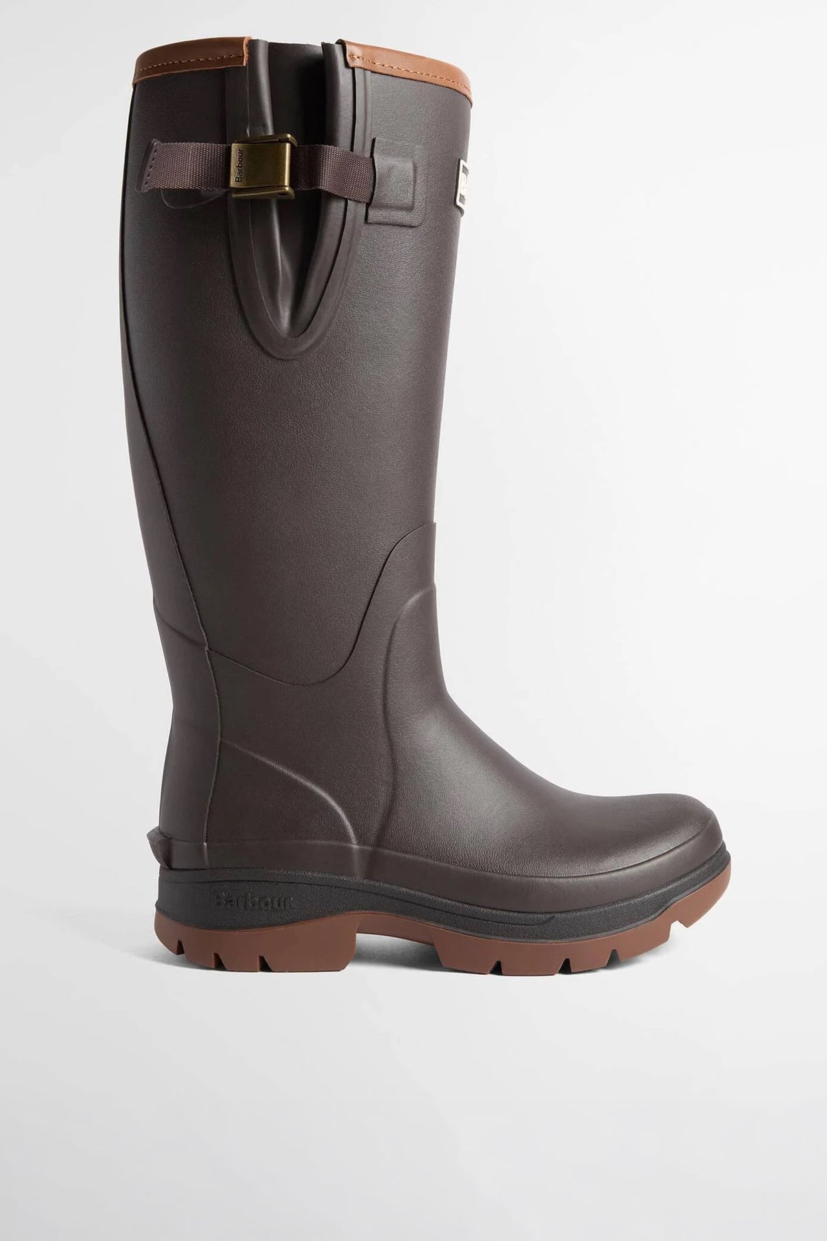 Barbour Womens Tempest Tall Welly #Colour_Brown