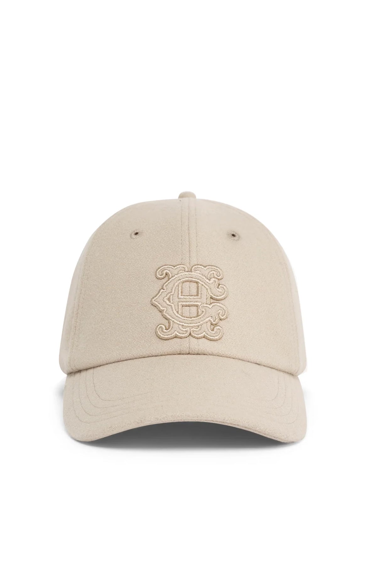 Holland Cooper Wool Heraldic Cap #Colour_Cream
