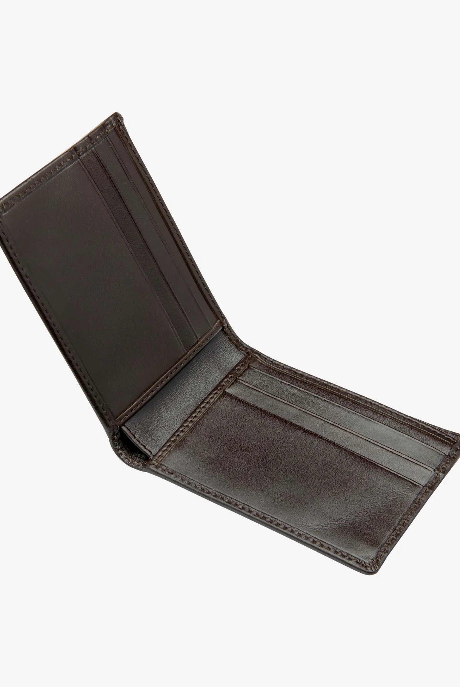 Loake Black Aldgate Card Wallet #Colour_Black