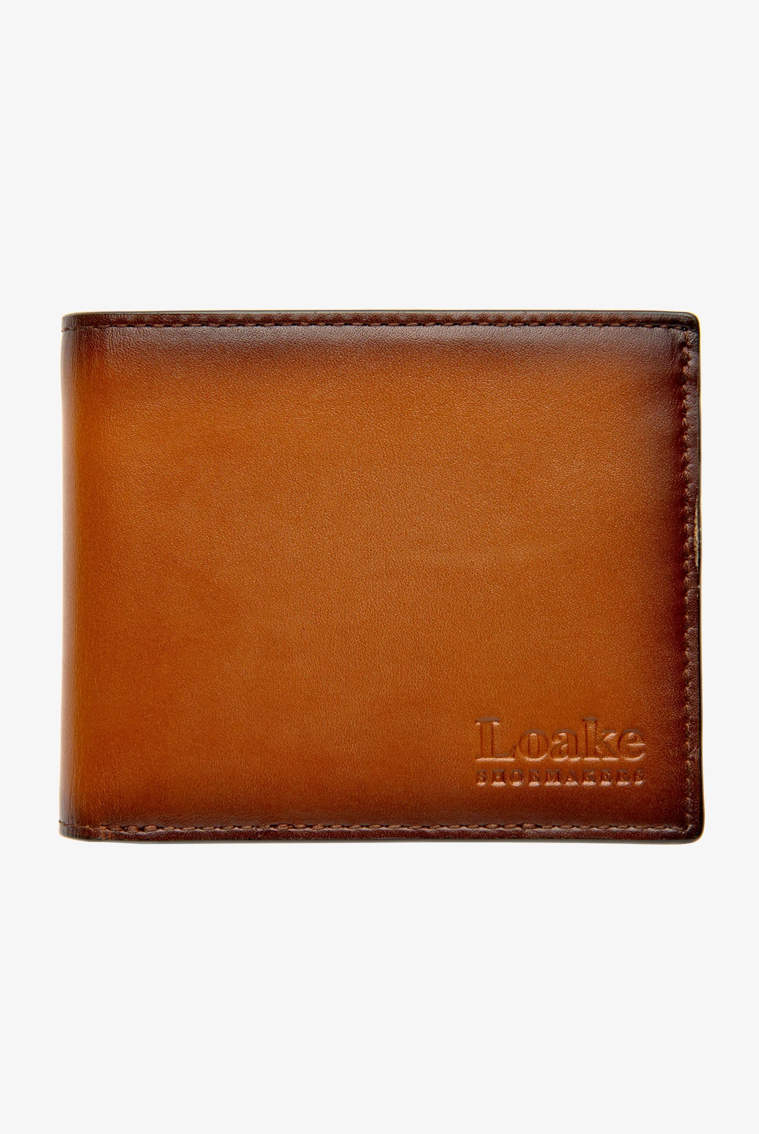 Loake Whiskey Barclay Card & Coin Wallet #Colour_Whiskey