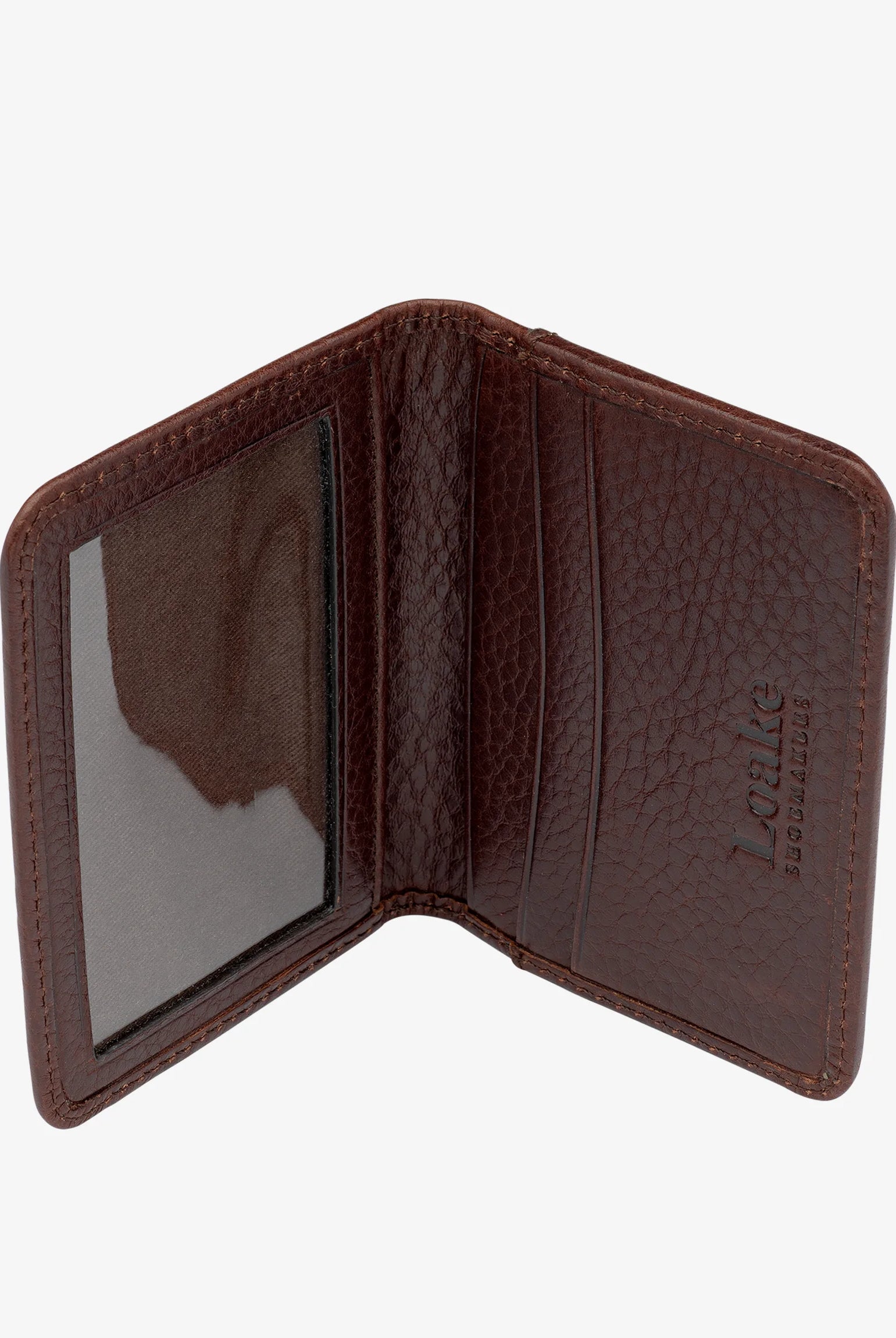 Loake Dark Brown Fenchurch Card Holder #Colour_Dark Brown