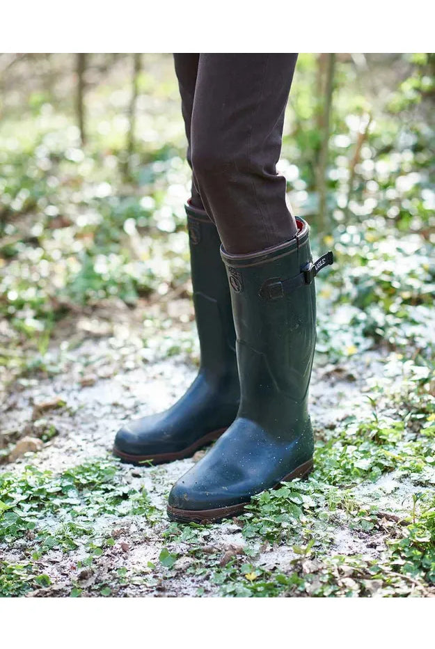 Aigle Parcours 2 Sig Open Wellington Boot #Colour_Bronze