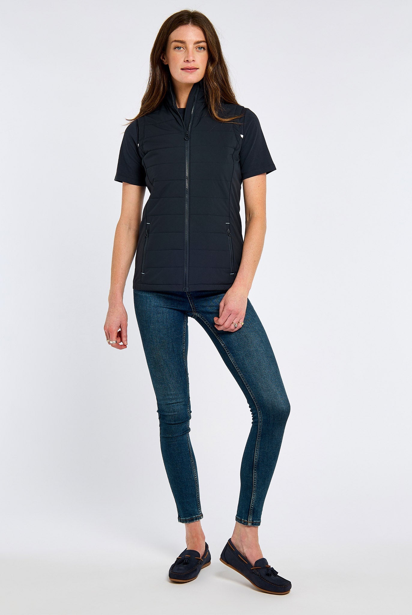 Dubarry Bayside Lightweight Gilet - Navy-OUTLET #Colour_Navy