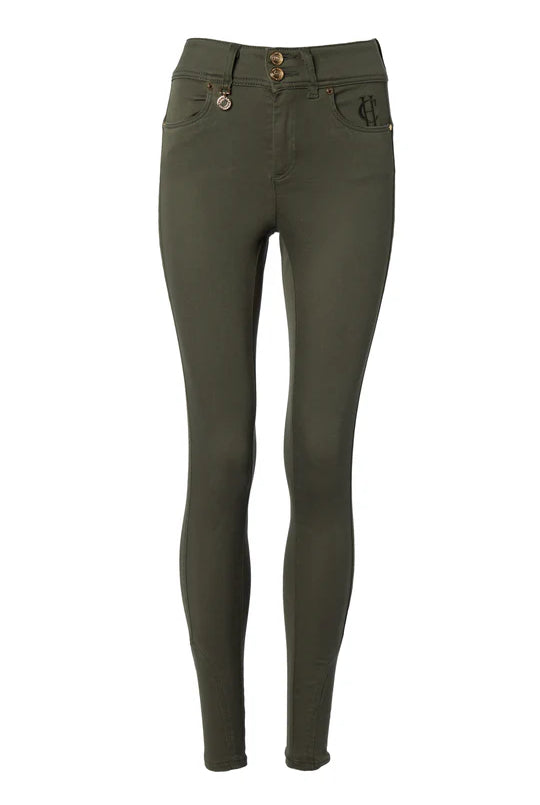 Holland Cooper Jodhpur Jean in Hunter Green #Colour_Hunter Green