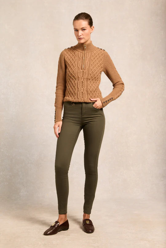 Holland Cooper Jodhpur Jean in Hunter Green #Colour_Hunter Green