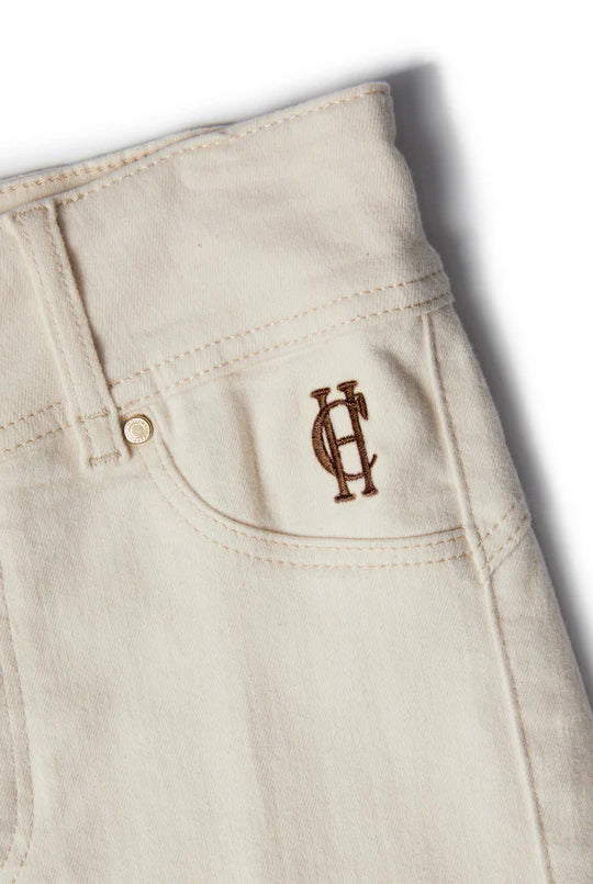 Holland Cooper Jodhpur Jean in Hunter Green #Colour_Oatmeal