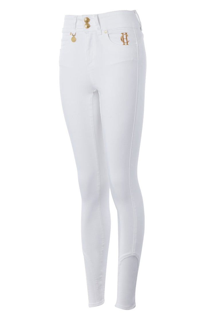 Holland Cooper Jodhpur Jean in Optic White #Colour_Optic White