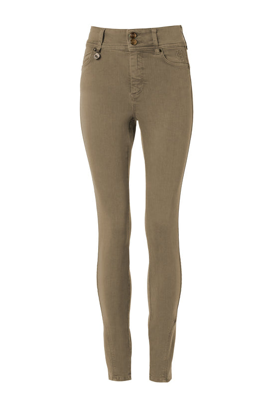 Holland Cooper Jodhpur Jean in Washed Khaki #Colour_Washed Khaki