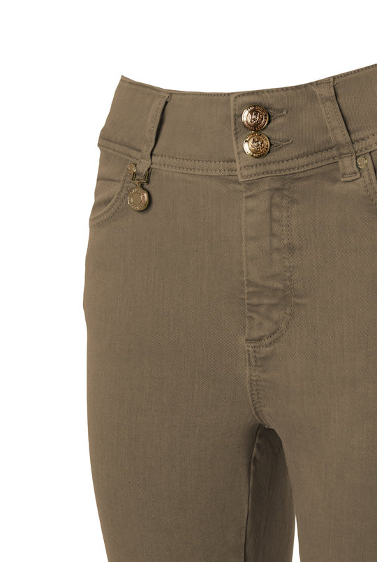 Holland Cooper Jodhpur Jean in Washed Khaki #Colour_Washed Khaki
