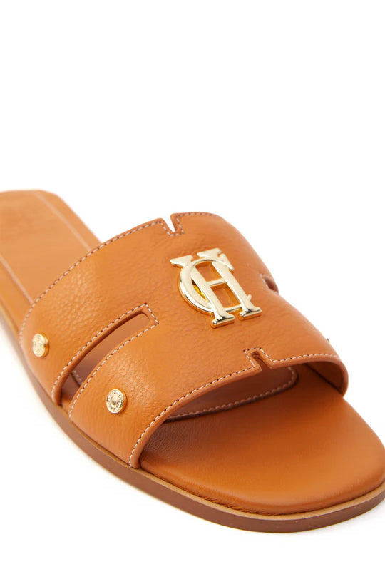 Holland Cooper Monogram Slides #Colour_Tan